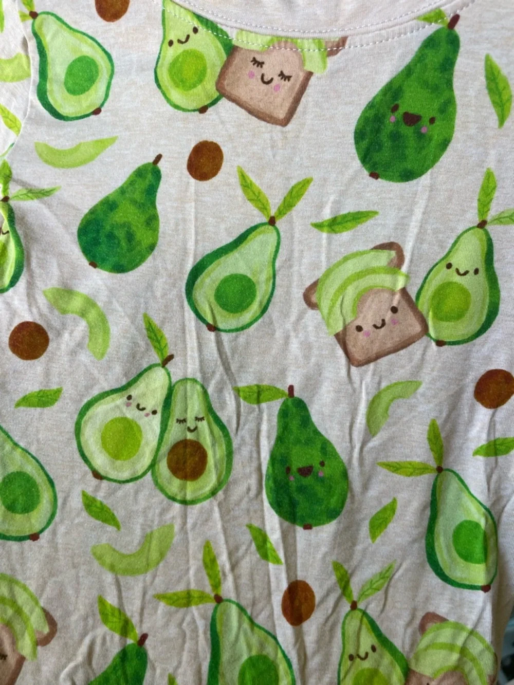 Little Sleepies Avocado Toast Bamboo Two Piece Long Sleeve Pajama Set